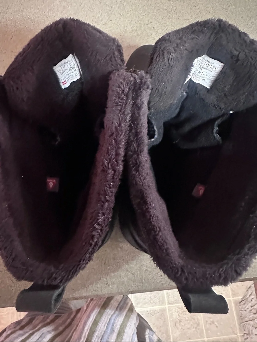 The North Face Women's Black Insulated Lace-Up Winter Boots